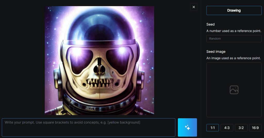 artspace inpainting demo orignal AI drawing