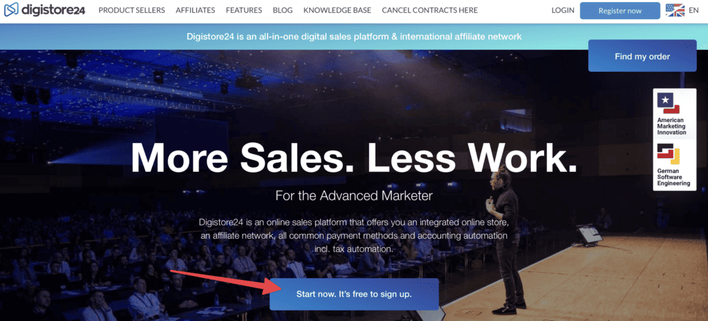 digistore24 affiliate sign up