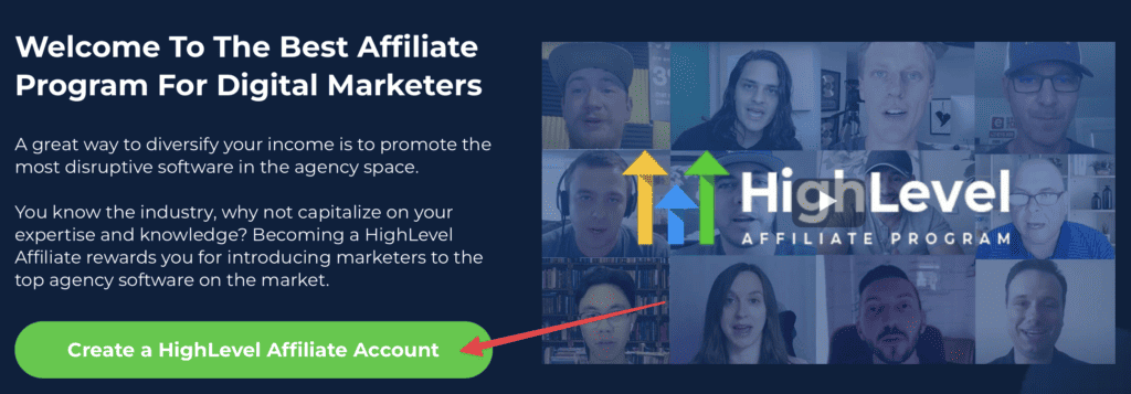 gohighlevel affiliate program signup
