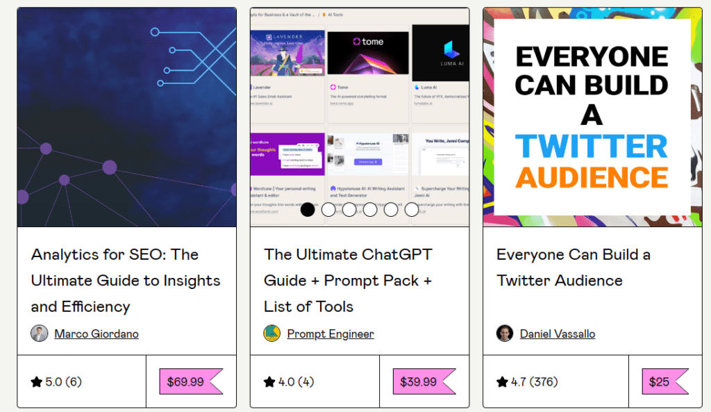 gumroad discover marketplace