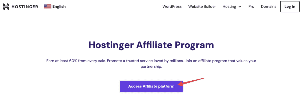 hostinger affiliate program