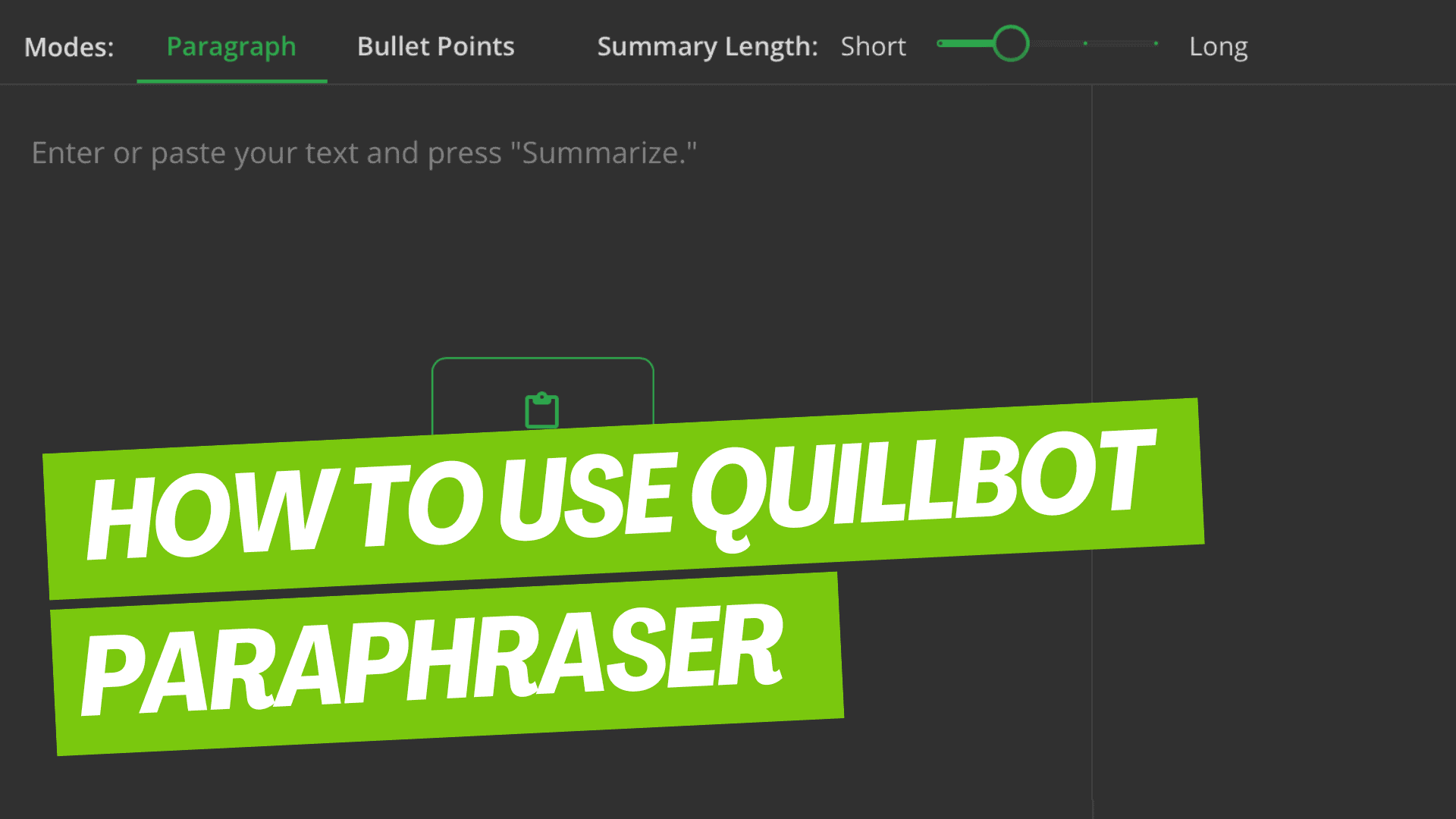 how to use quillbot paraphraser tool featured