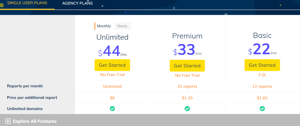 page optimizer pro pricing plans