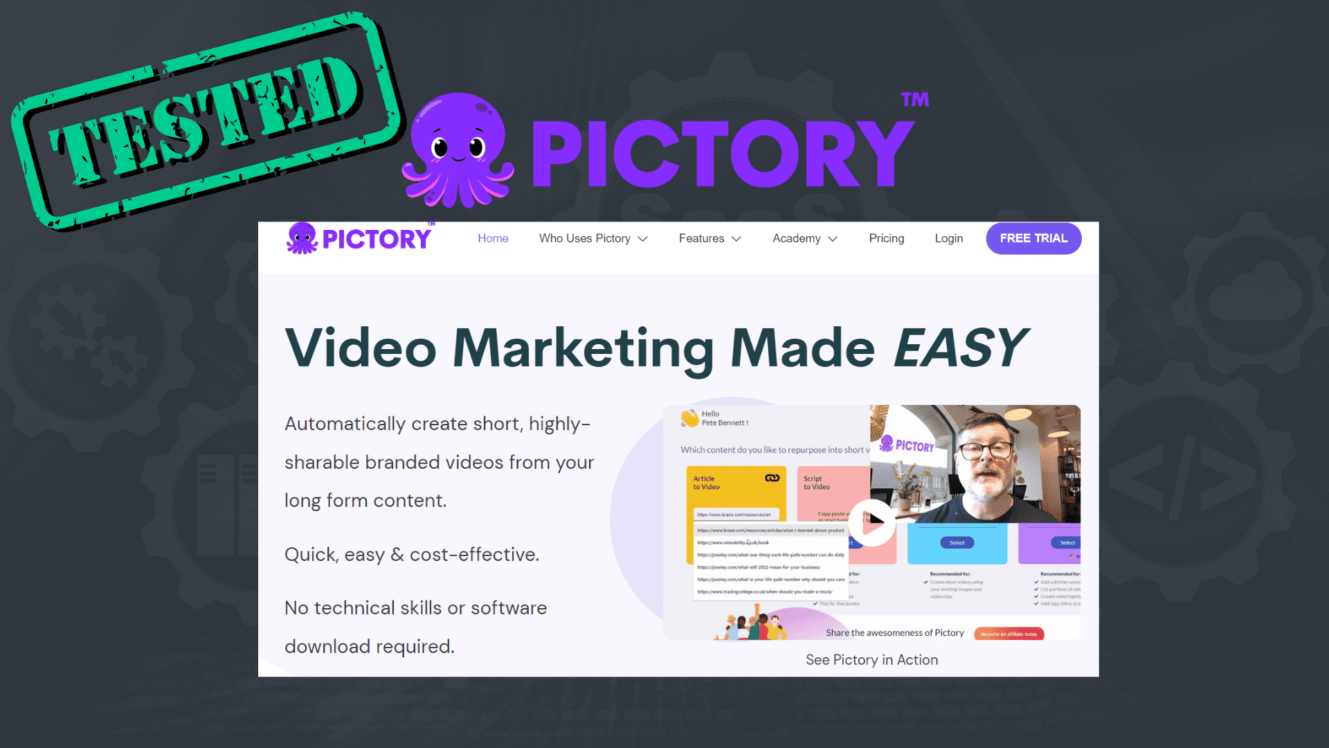 pictory review featured image