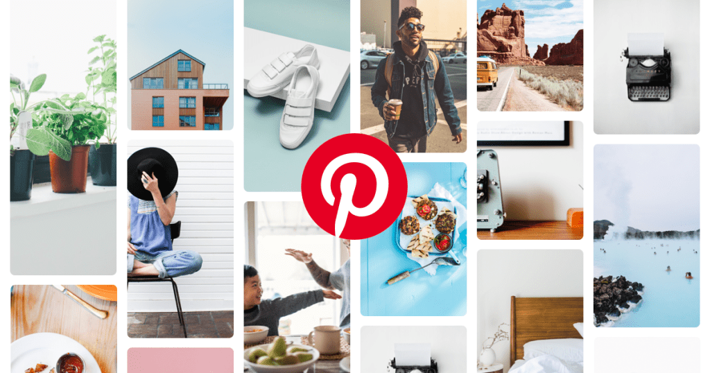 pinterest homepage