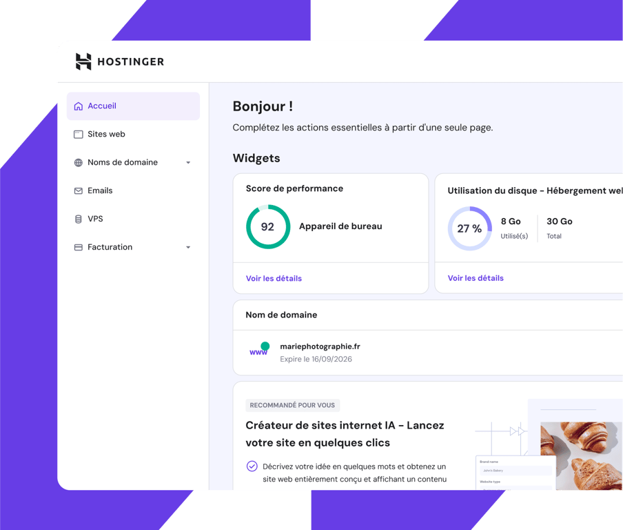 Voyez tout. Contrôlez tout.