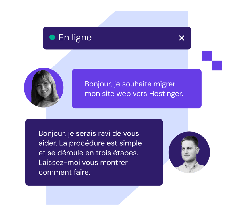 Support francophone disponible 24h/24, 7j/7