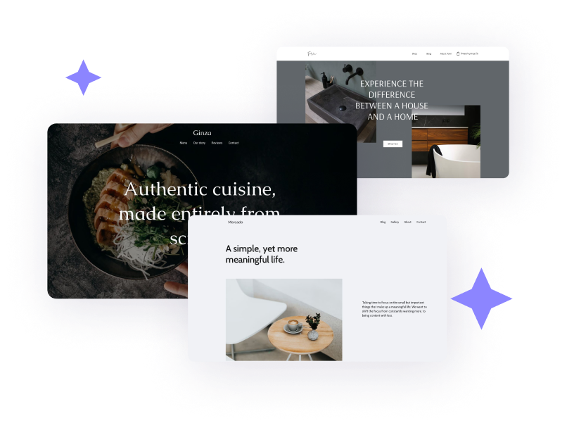 Créez un site avec l’IA