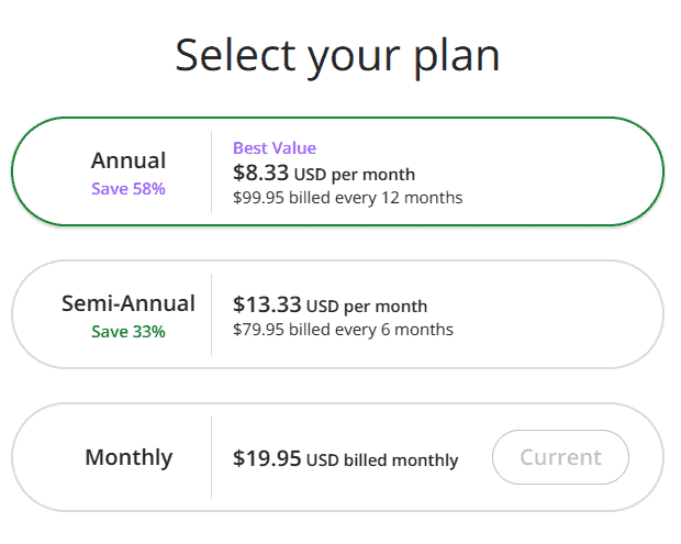 quillbot premium plan pricing