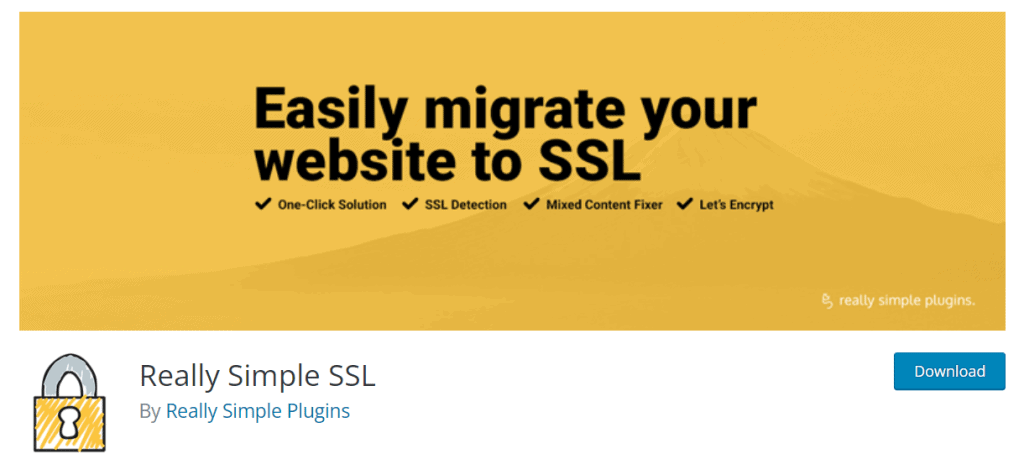 really simple ssl wordpress plugin