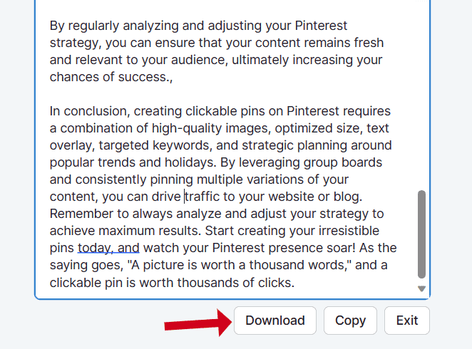 tailwind ghostwriter outline save blog post
