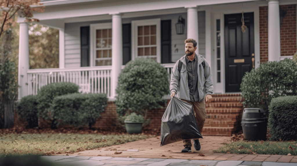 taking out trash metaphor for removing keywords from list