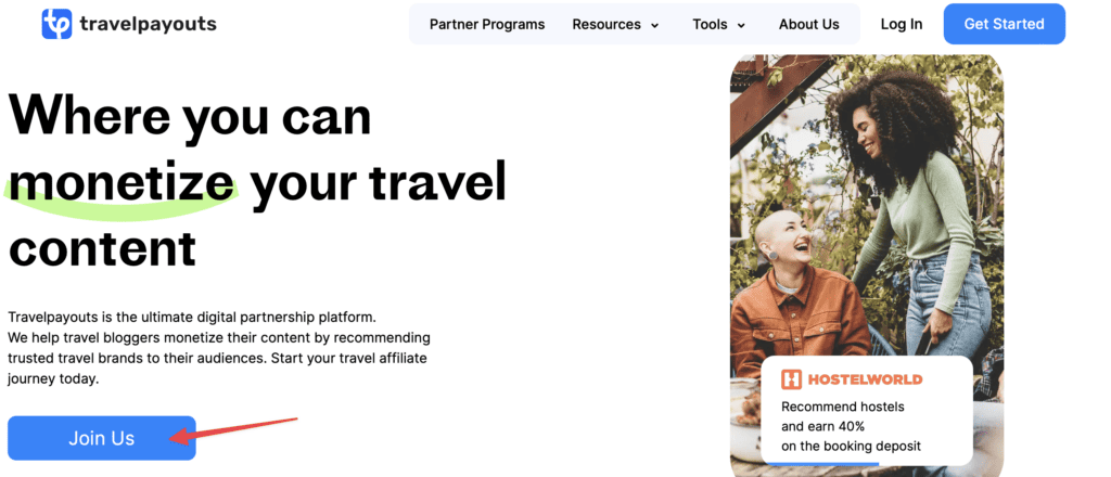 travelpayouts affiliate signup