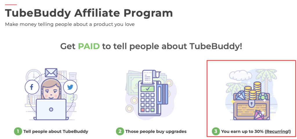 tubebuddy affiliate program homepage