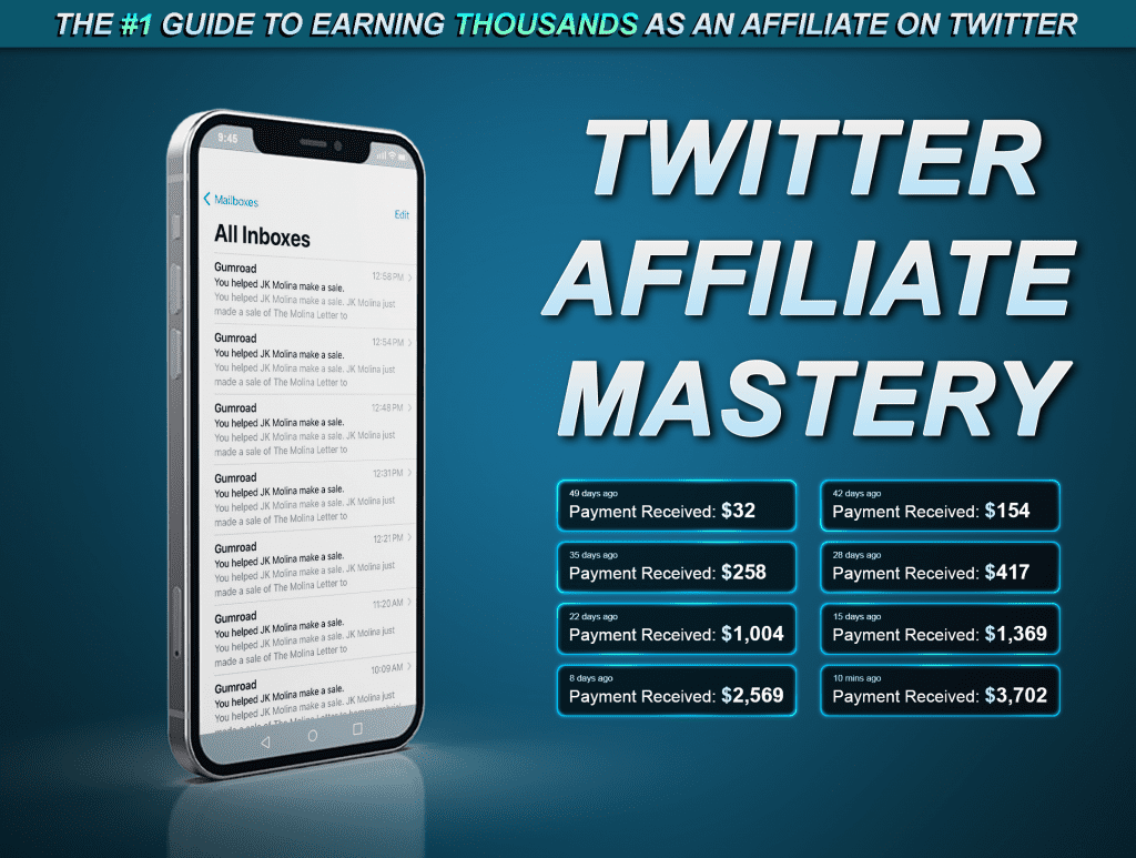 Twitter affiliate mastery gumroad