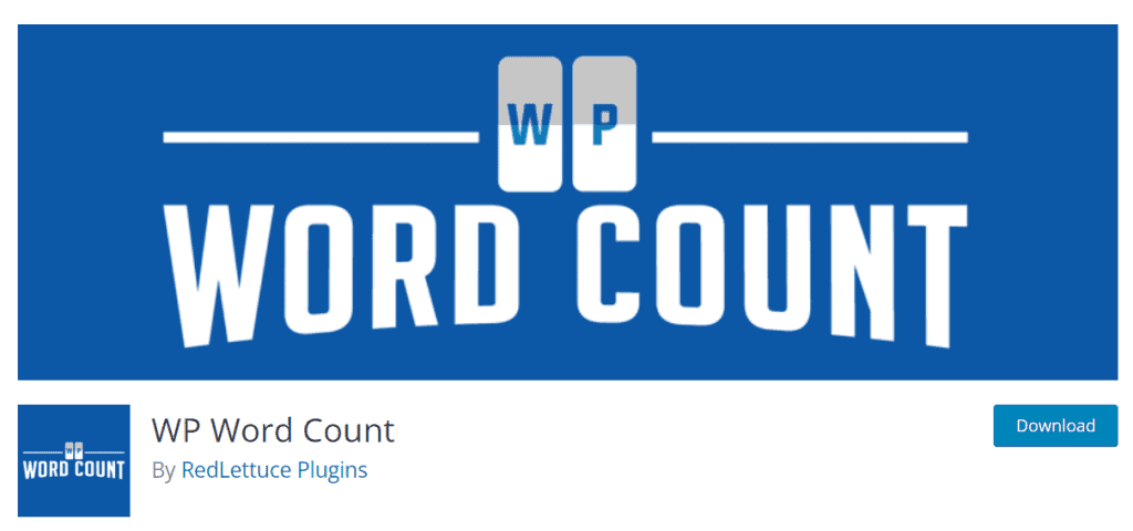wp word count plugin