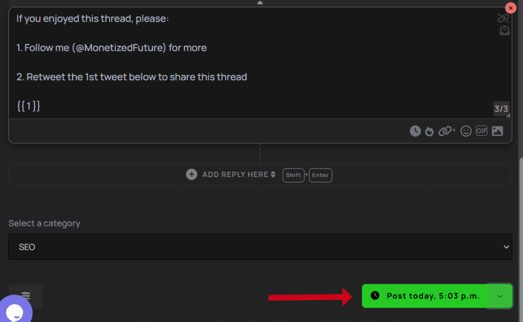 zlappo thread schedule time
